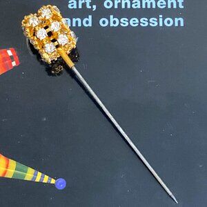 Glamourous vintage hat pin